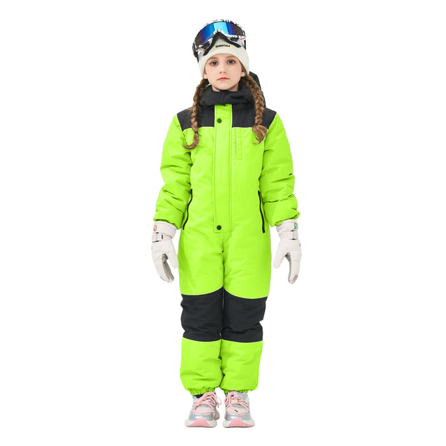 Owntop Kids All-Weather Snowsuit - Lightweight Insulated One-Piece for Winter Sports