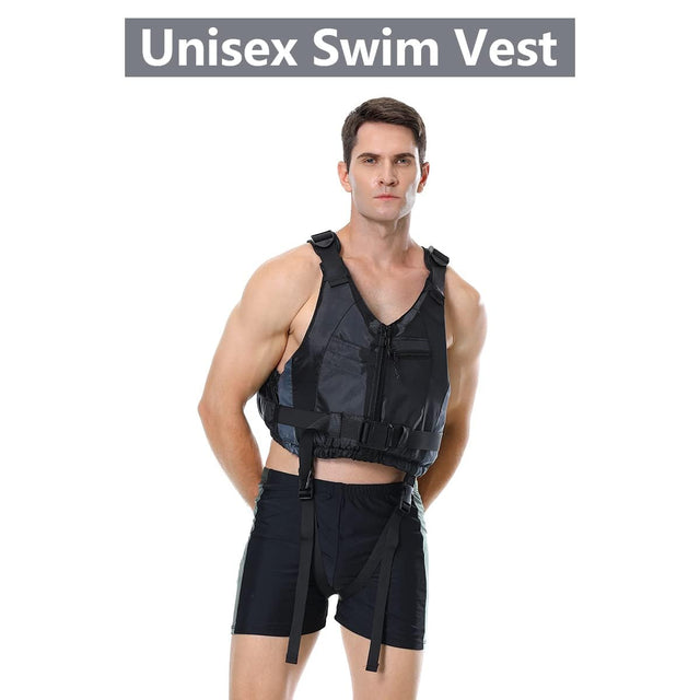 Owntop Adjustable Swim Vest - Universal Buoyancy Aid for Water Sports