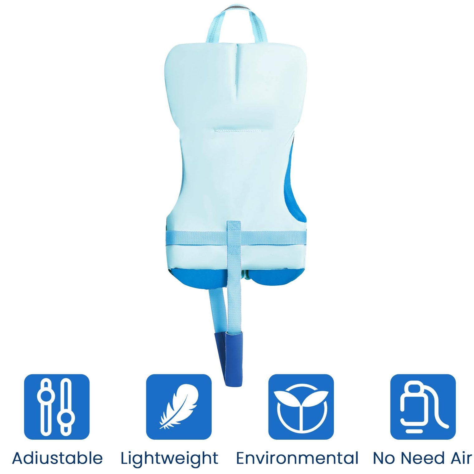 Owntop Toddler Swim Vest - Adjustable Float Jacket for Kids 1-6 Years