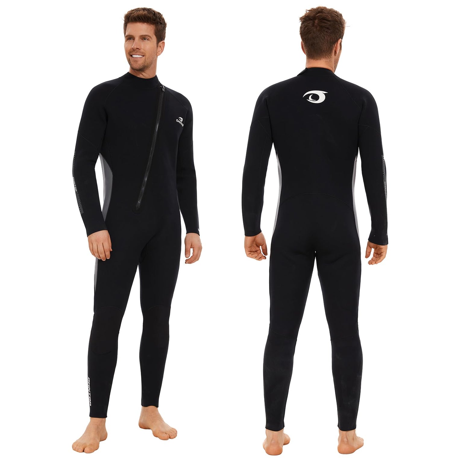 Owntop 5mm Men's Wetsuit - Full Length Thermal Protection for Water Sports