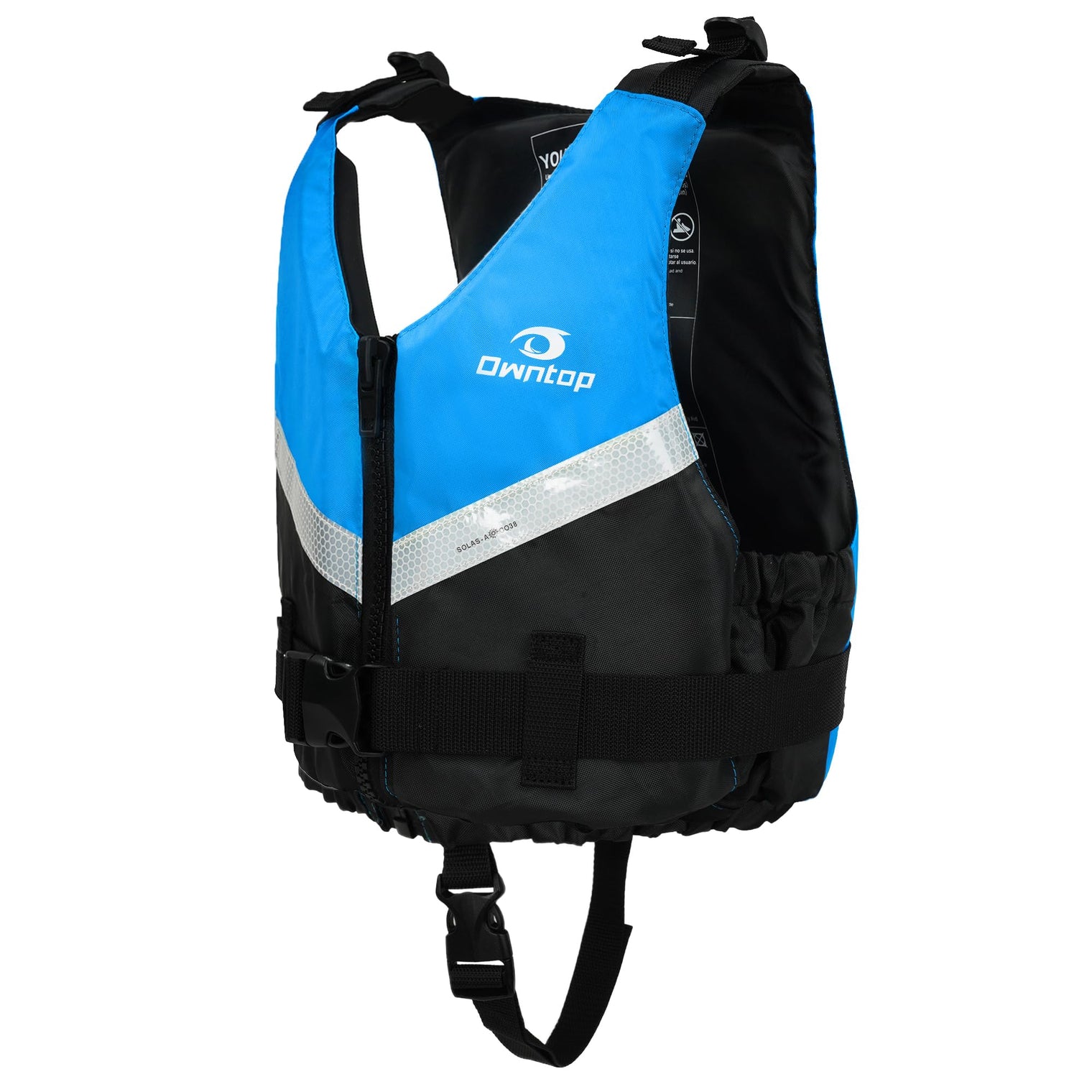 Owntop Ultra-Thin Swim Jacket - Secure Fit with Crotch Strap for Water Sports