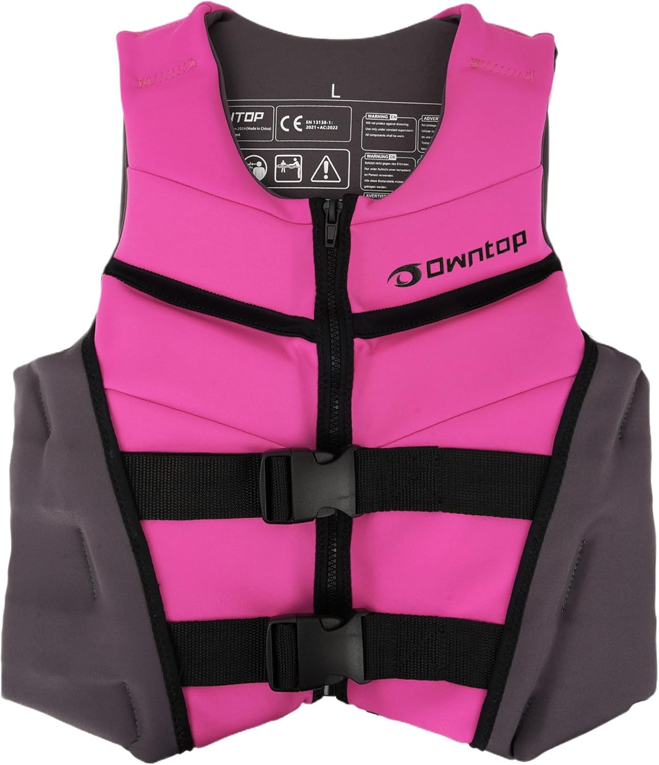 Owntop Youth Swim Vest - Lightweight Neoprene Jacket for Water Activities