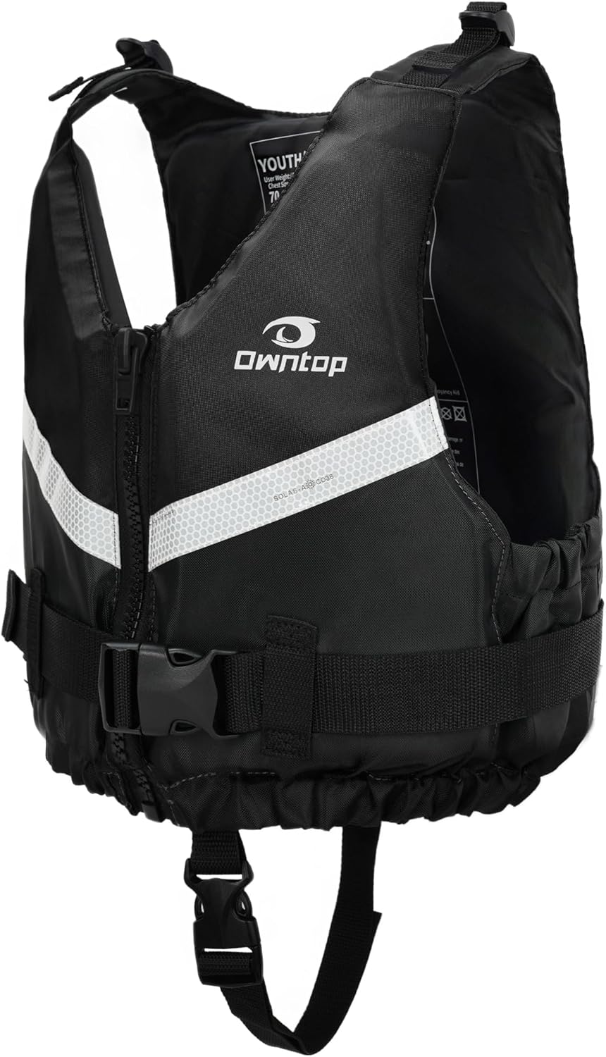 Owntop Ultra-Thin Swim Jacket - Secure Fit with Crotch Strap for Water Sports