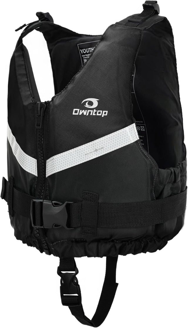 Owntop Ultra-Thin Swim Jacket - Secure Fit with Crotch Strap for Water Sports