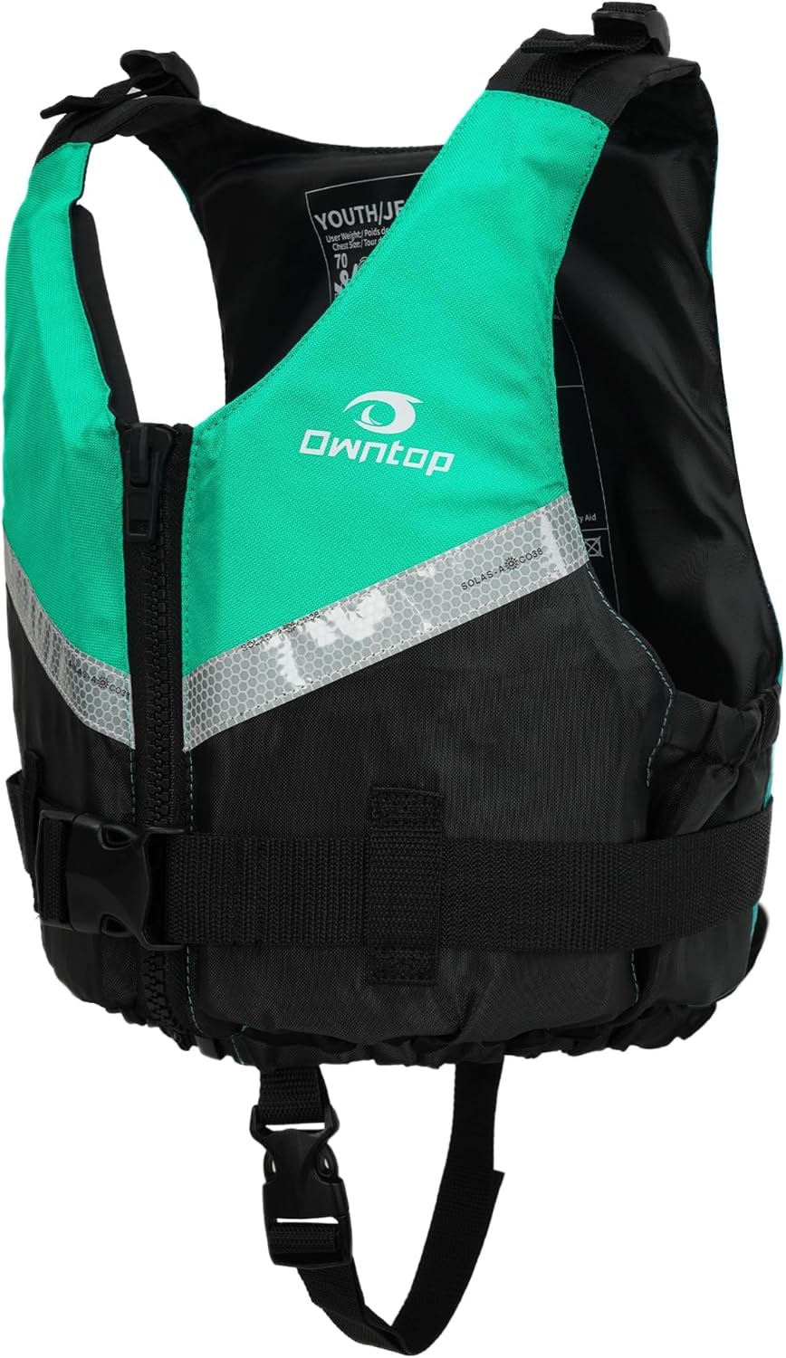 Owntop Ultra-Thin Swim Jacket - Secure Fit with Crotch Strap for Water Sports