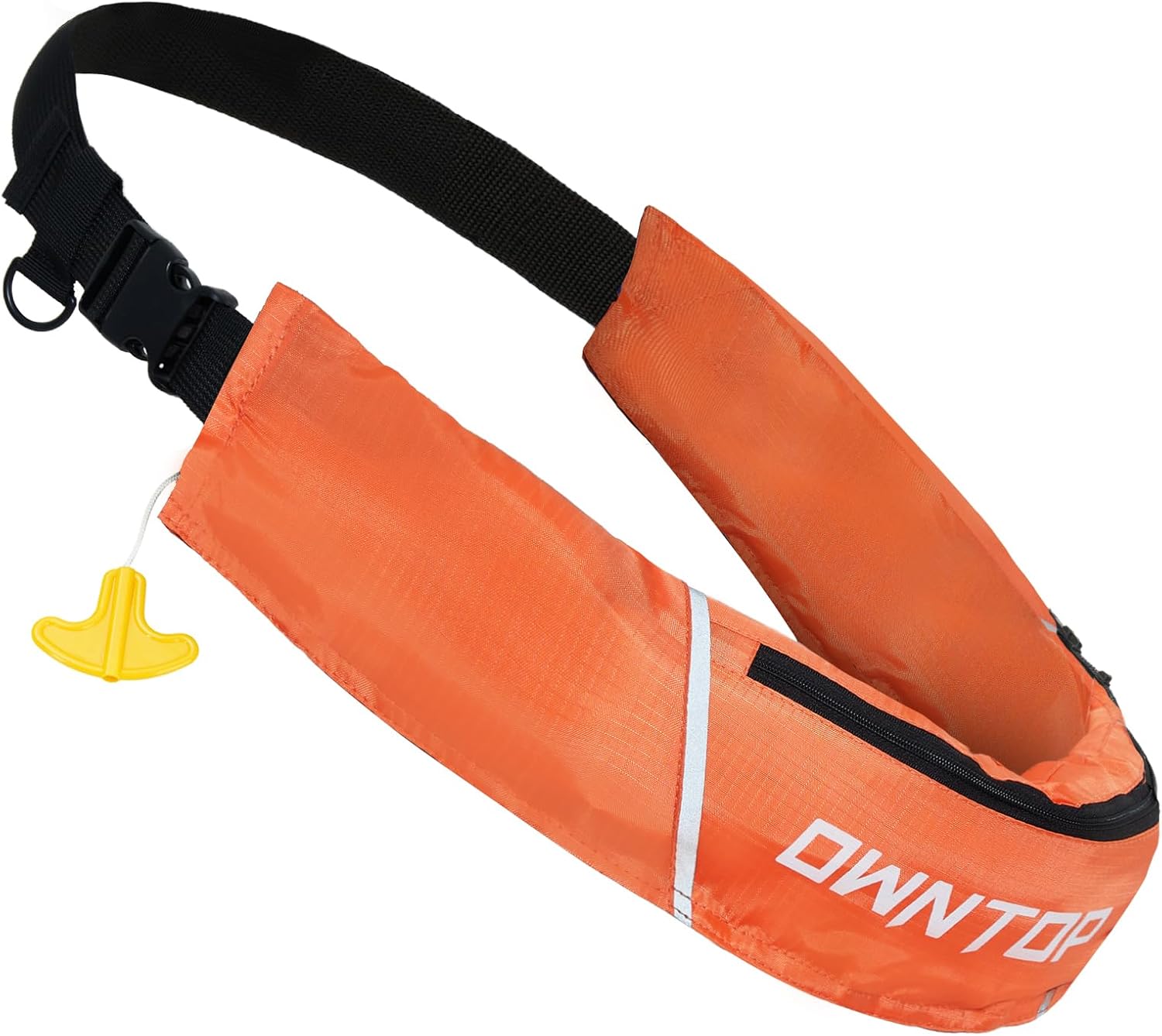 Owntop Auto/Manual Inflatable Swim Vest - Dual-Mode Safety Belt for Water Sports