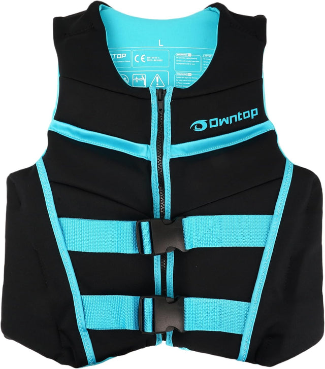 Owntop Youth Swim Vest - Lightweight Neoprene Jacket for Water Activities