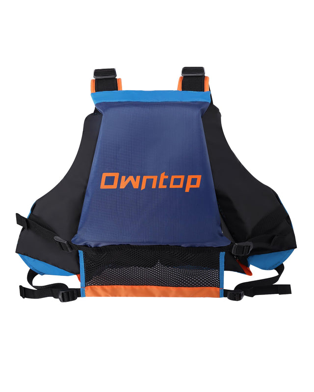 Owntop Adult Swim Vest - High-Back Kayak Design with Adjustable Fit