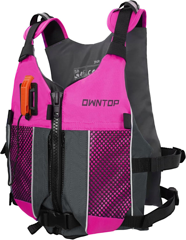 Owntop Ultra-Light Swim Vest - Hydration Compatible Jacket for Water Sports