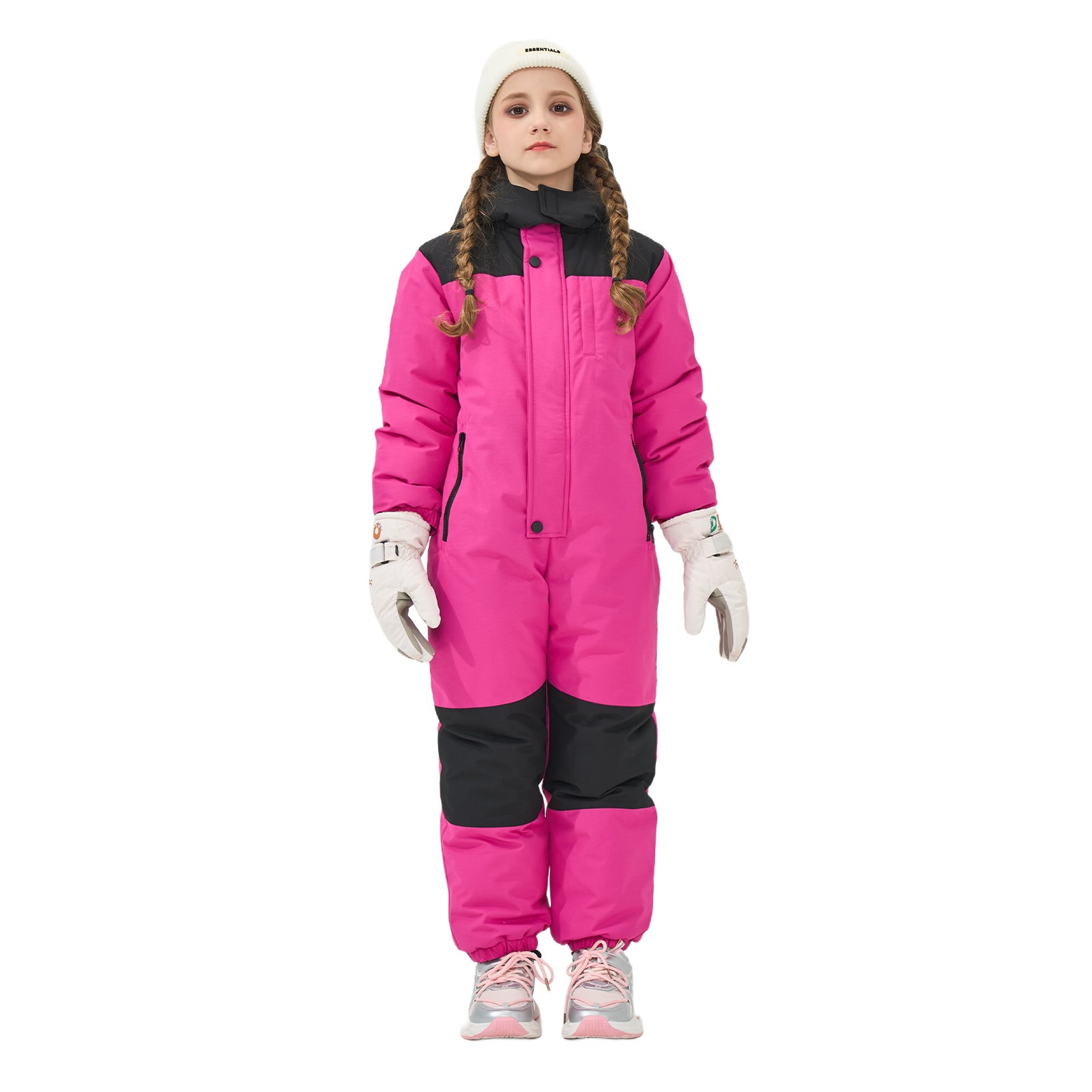 Owntop Kids All-Weather Snowsuit - Lightweight Insulated One-Piece for Winter Sports