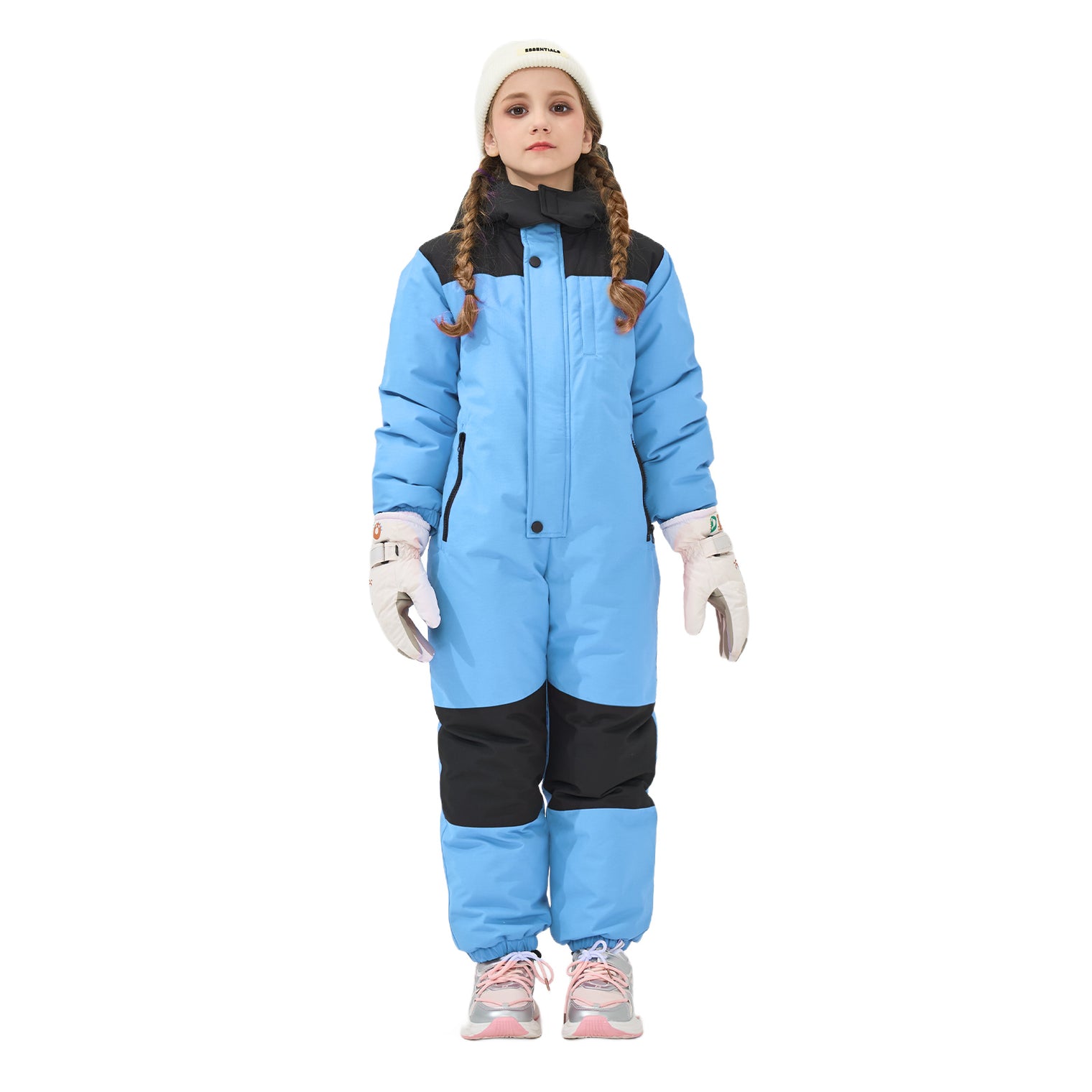 Owntop Kids All-Weather Snowsuit - Lightweight Insulated One-Piece for Winter Sports