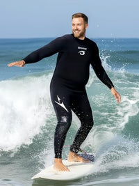 Owntop Plus Size  Wetsuit Men - 3/2mm Back Zip Full Body Thermal Suit