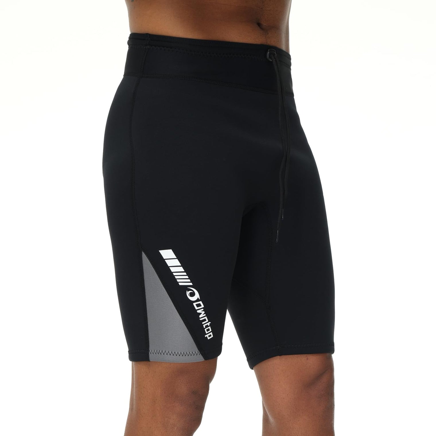 Owntop 2MM Neoprene Shorts for Men - Adjustable Wetsuit Pants