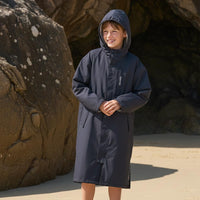 Owntop Waterproof Surf Poncho - All-Season Changing Robe with Zip Pockets