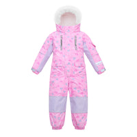 Kids All-in-One Snowsuit - Waterproof & Reflective Winter Jumpsuit