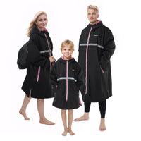 Surf Poncho Changing Robe - Windproof Thermal Swim Parka