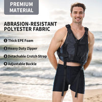 Owntop Adjustable Swim Vest - Universal Buoyancy Aid for Water Sports