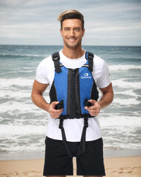 Owntop Adjustable Swim Vest - Comfort Fit Jacket for Water Sports