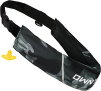 Owntop Manual Inflatable Swim Jacket - Low-Profile Belt Pack for Water Sports