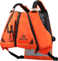 Owntop Adult Swim Vest - High-Back Kayak Design with Adjustable Fit