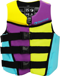 Owntop Youth Swim Vest - Adjustable Neoprene Jacket for Active Kids