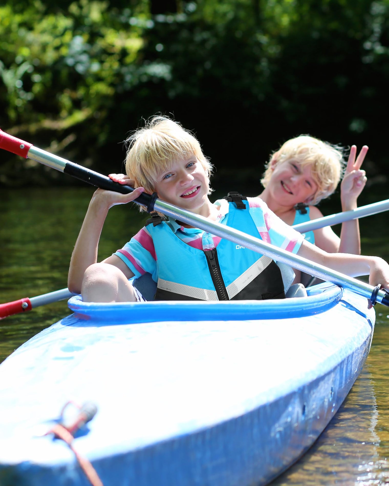 Owntop Ultra-Thin Swim Jacket - Secure Fit with Crotch Strap for Water Sports