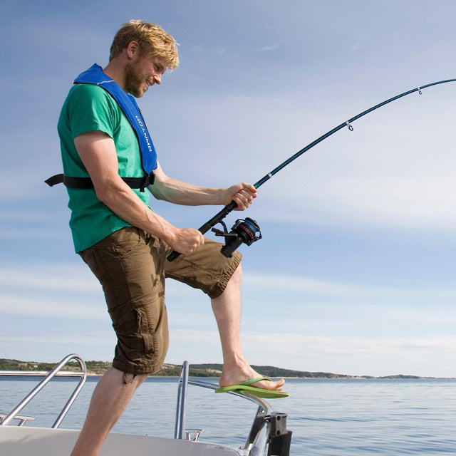 Owntop Manual Inflatable Swim Vest - 150N Buoyancy Aid for Water Sports