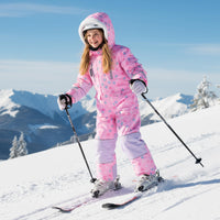 Kids All-in-One Snowsuit - Waterproof & Reflective Winter Jumpsuit