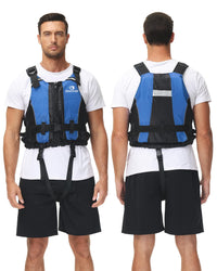 Owntop Adjustable Swim Vest - Comfort Fit Jacket for Water Sports