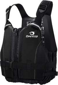Owntop Adjustable Swim Vest - Comfort Fit Jacket for Water Sports