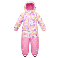 Kids All-in-One Snowsuit - Waterproof Ski Jumpsuit for Boys & Girls
