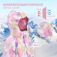 Kids All-in-One Snowsuit - Waterproof Ski Jumpsuit for Boys & Girls
