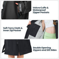 Owntop Bat Wing Swim Parka - 3-Second Dry Changing Robe for All Ages