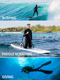 Owntop 5mm Men's Wetsuit - Full Length Thermal Diving Suit with UPF 50+