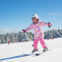 Kids All-in-One Snowsuit - Waterproof Ski Jumpsuit for Boys & Girls