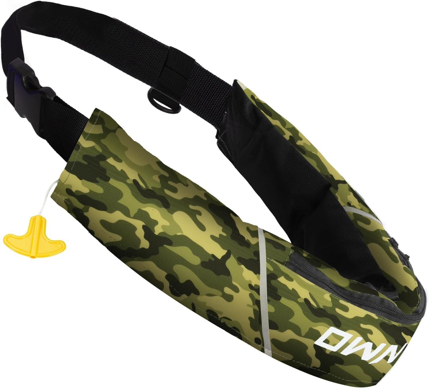 Owntop Manual Inflatable Swim Jacket - Low-Profile Belt Pack for Water Sports