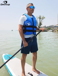 Owntop Neoprene Swim Vest - Adjustable Buoyancy Jacket for Water Sports