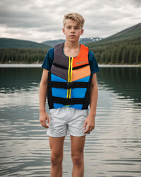 Owntop Youth Swim Vest - Lightweight Neoprene Jacket for Water Activities