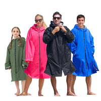 Owntop Bat Wing Swim Parka - 3-Second Dry Changing Robe for All Ages