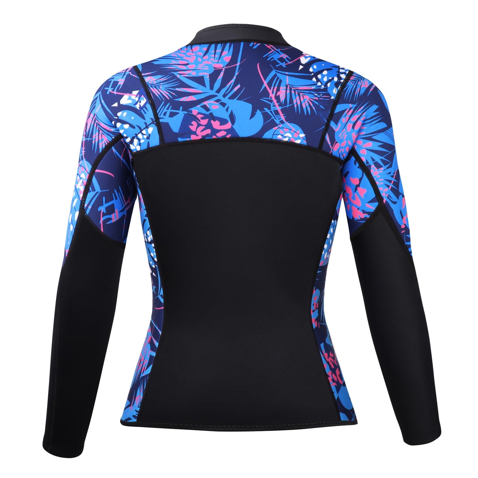 Owntop 2MM Wetsuit Top for Women - Long Sleeve Thermal Swim Jacket