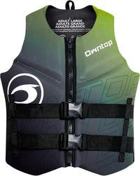 Owntop Neoprene Swim Vest - Adjustable Buoyancy Jacket for Water Sports
