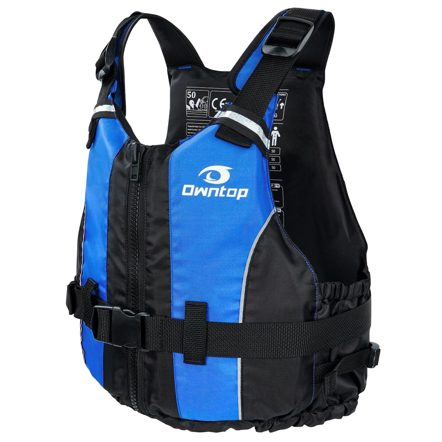 Owntop Adjustable Swim Vest - Comfort Fit Jacket for Water Sports