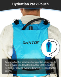 Owntop Ultra-Light Swim Vest - Hydration Compatible Jacket for Water Sports