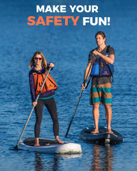 Owntop Adult Swim Vest - High-Back Kayak Design with Adjustable Fit