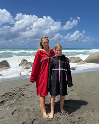 Surf Poncho Changing Robe - Windproof Thermal Swim Parka