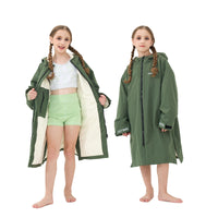 Owntop Bat Wing Swim Parka - 3-Second Dry Changing Robe for All Ages